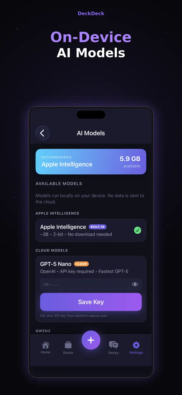 DeckDeck screenshot 2