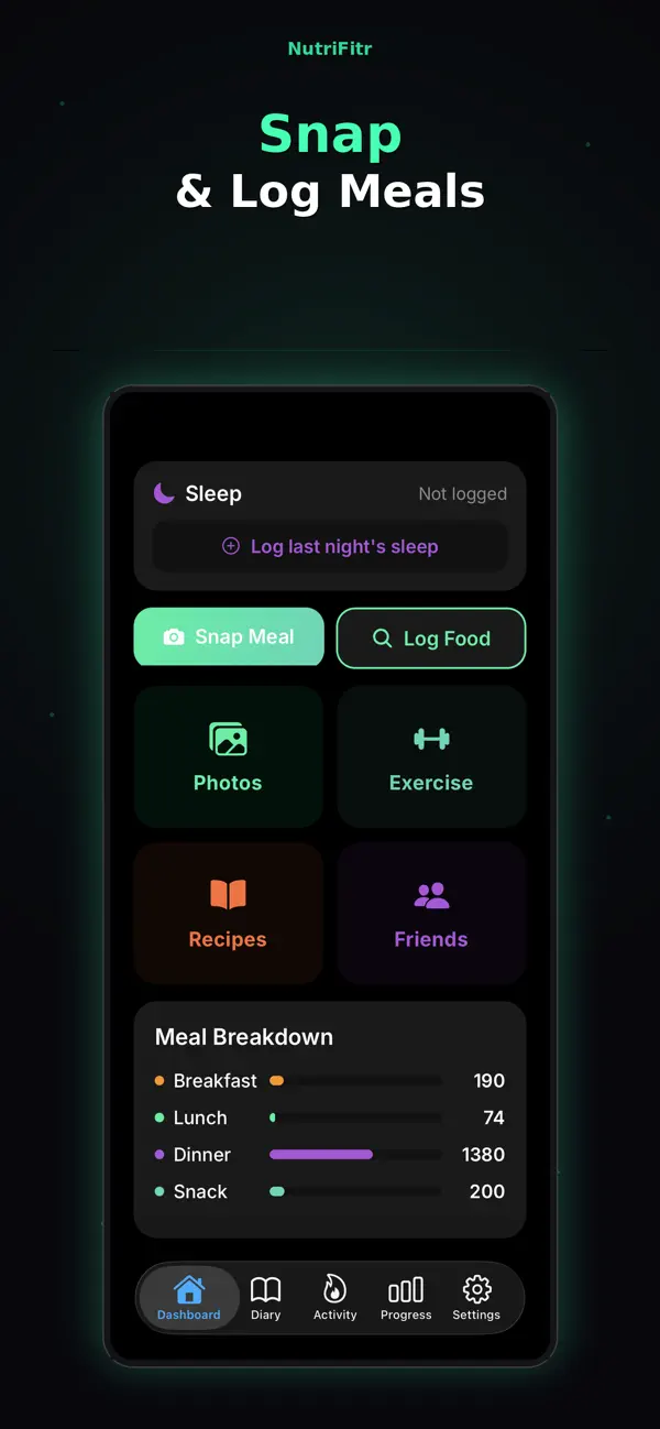 NutriFitr screenshot 2