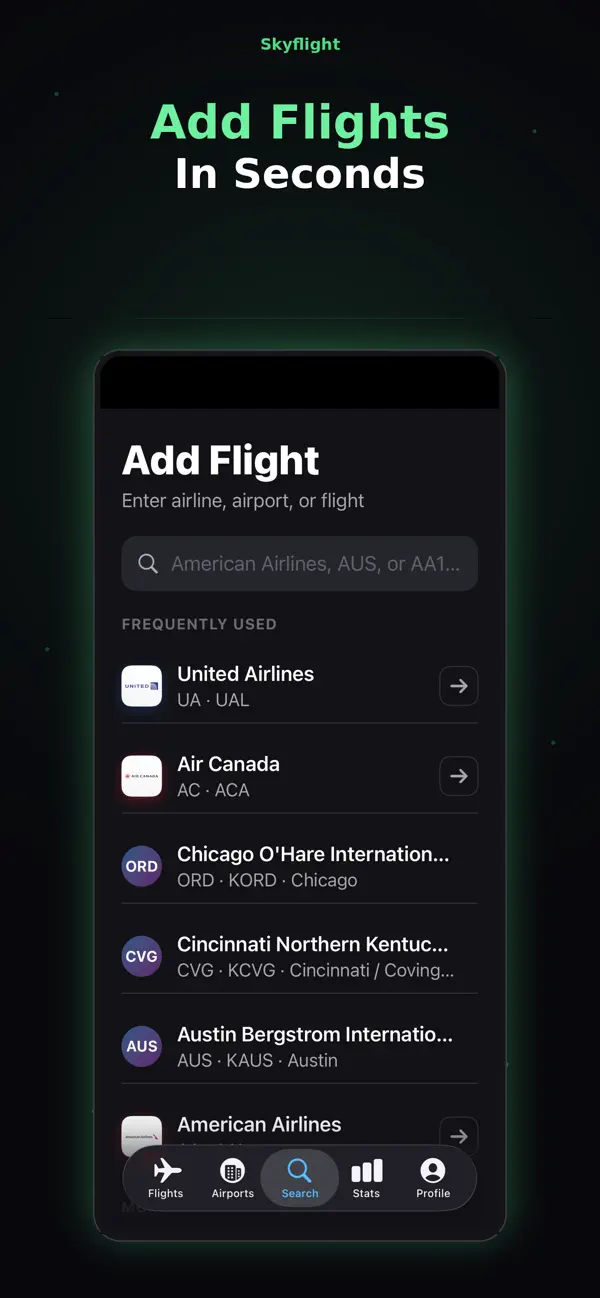 SkyFlight Tracker screenshot 5