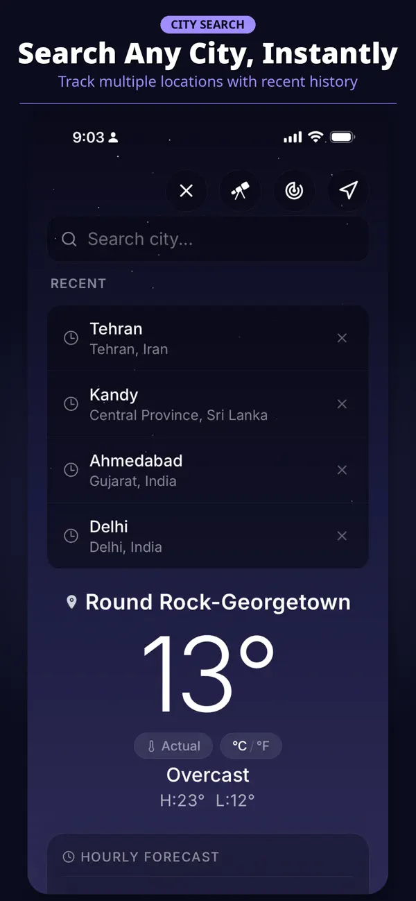 SkyGazer Weather screenshot 6